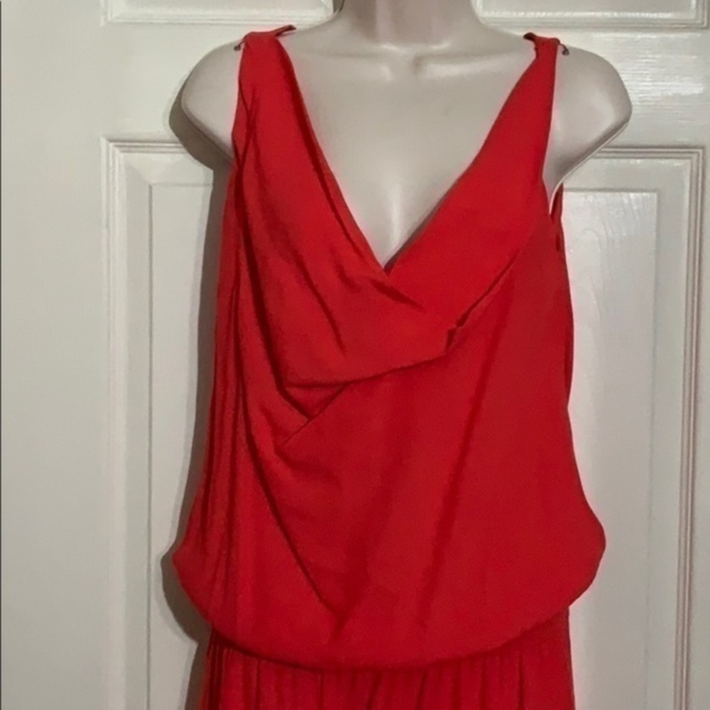 ▶️ Diane Von Furstenberg ◀️ Orange casual dress - Picture 2 of 12
